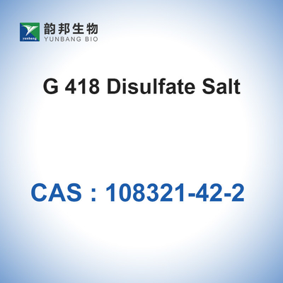 CAS 108321-42-2 Genetisin G418 Disülfat Tuzu Antibiyotik Hammaddeleri