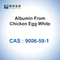 CAS 9006-59-1 Tavuk Yumurta Beyazından Albümin SGS Biyolojik Katalizörler Enzimler