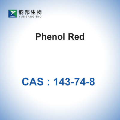 Fenol Kırmızısı Biyolojik Lekeler C19H14O5S Formülü PR CAS 143-74-8