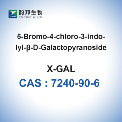 X-GAL CAS7240-90-6 Glikozit 5-Bromo-4-Kloro-3-İndolil-Beta-D-Galaktozit