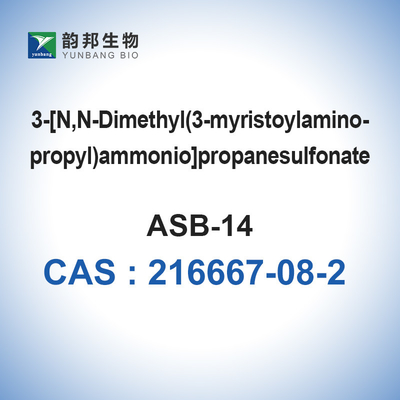 CAS 216667-08-2 Biyokimyasal Reaktif ASB-14 3-[N,N-Dimetil(3-miristoilaminopropil)amonyo]propansülfonat