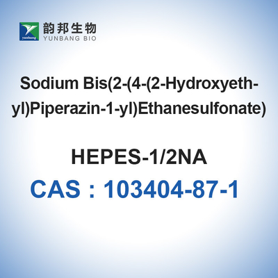 CAS 103404-87-1 Biyoreaktif HEPES Hemisodyum Tuzu