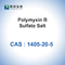 CAS 1405-20-5 Polimiksin B Sülfat Toz Antibiyotik 2-8°C Depolama Sıcaklığı