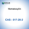 CAS 517-28-2 Hematoksilin Biyolojik Lekeler Biyoreaktif %98 Saflık