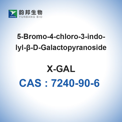 CAS 7240-90-6 X-GAL Glikozid 5-Bromo-4-Kloro-3-Indolyl-Beta-D-Galaktosid Laboratuvar Reaktörü