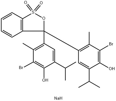 CAS 34722-90-2 3′,3′′-dibromothymolsulfonephthalein sodyum tuzu, Bromothymol mavi sodyum tuzu BTB