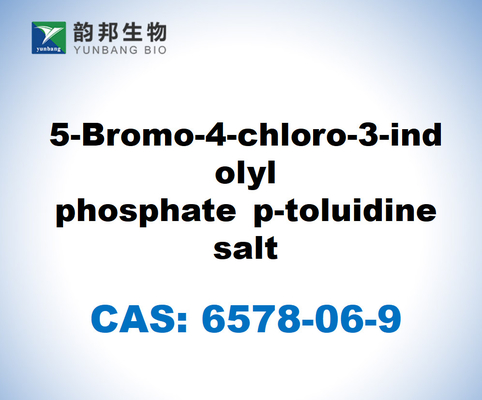 CAS 6578-06-9 5-Bromo-4-kloro-3-indolyl fosfat p-toluidin tuzu,BCIP P-toluidin tuzu, X-fosfat p-toluidin tuzu