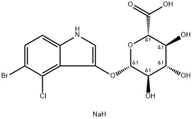 CAS 129541-41-9 5-Bromo-4-kloro-3-indolyl-beta-D-glukuronid Sodyum Tuzu,X-GlcA/X-gluk